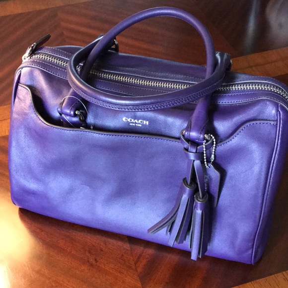 Coach Handbags - 💜Coach legacy Haley satchel handbag